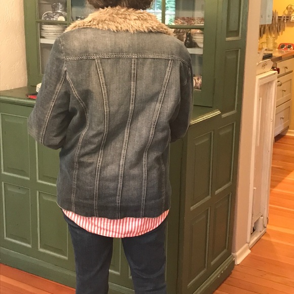 Denim Lined Jacket - Picture 5 of 8